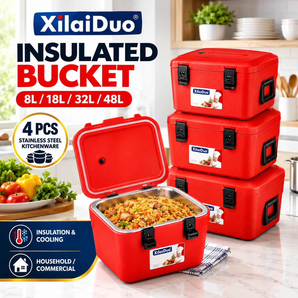 Insulated bucket